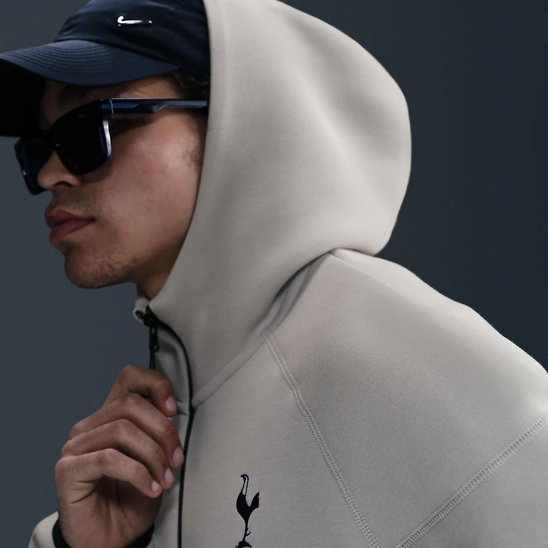 Tottenham Hotspur Tech Windrunner Men's Nike Soccer Fleece Full-Zip Hoodie