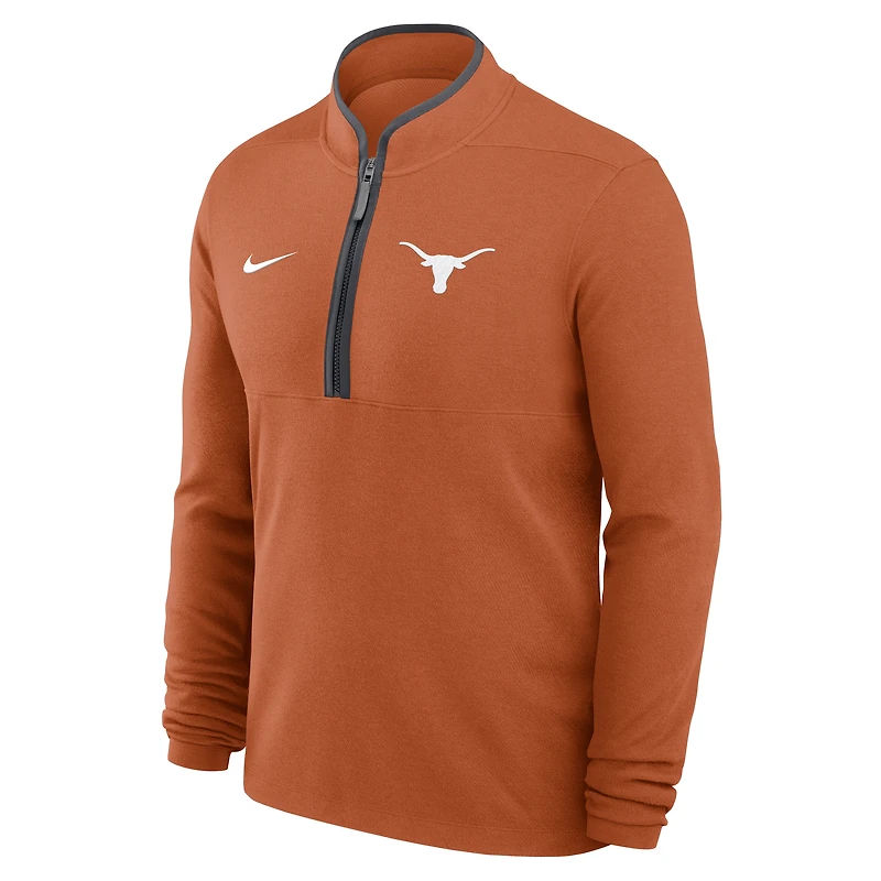 Texas Victory Men's Nike Dri-FIT College 1/2-Zip Long-Sleeve Top