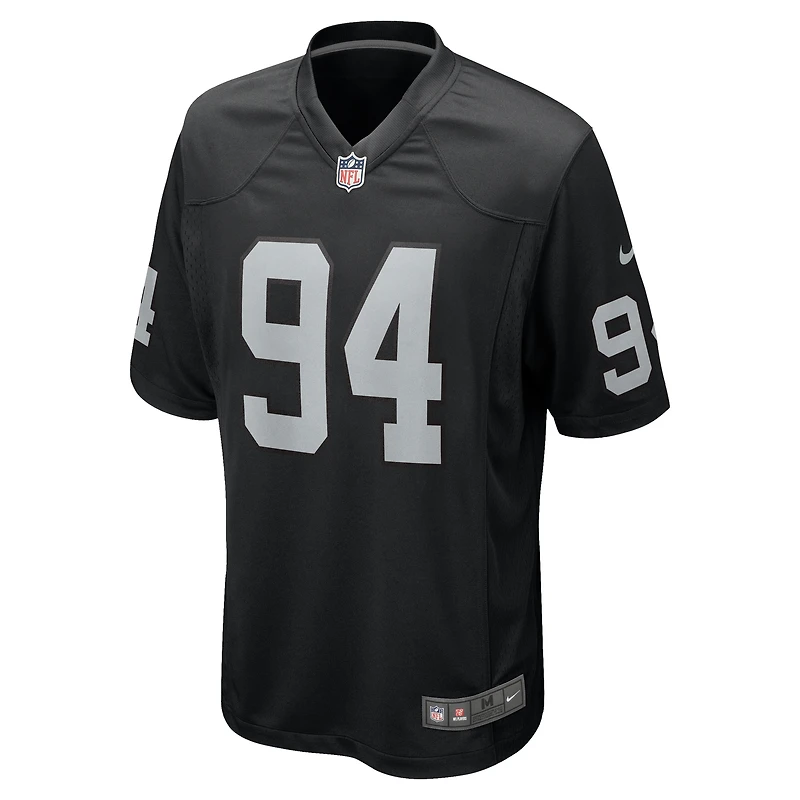 Ashton Jeanty Las Vegas Raiders 2025 NFL Draft First Round Pick Men's Nike Game Jersey