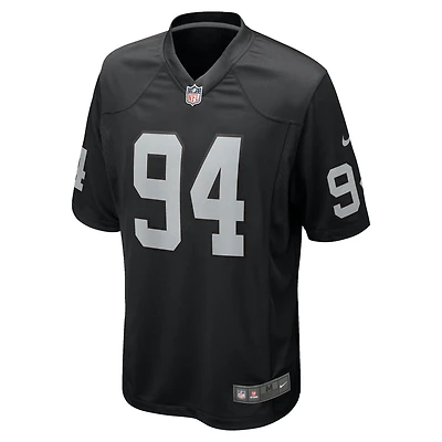 Ashton Jeanty Las Vegas Raiders 2025 NFL Draft First Round Pick Men's Nike Game Jersey
