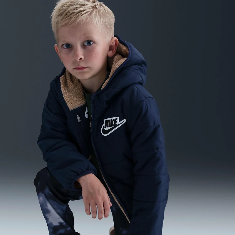 Nike Reversible Fill/Sherpa Jacket Little Kids