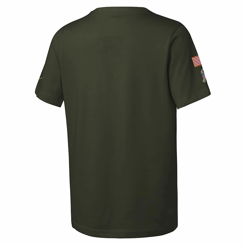 Miami Dolphins Salute to Service Sideline Big Kids’ Nike Dri-FIT NFL T-Shirt