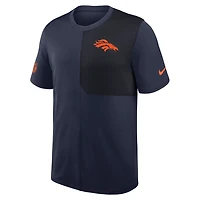 Denver Broncos Sideline Coach Men's Nike Dri-FIT NFL Top