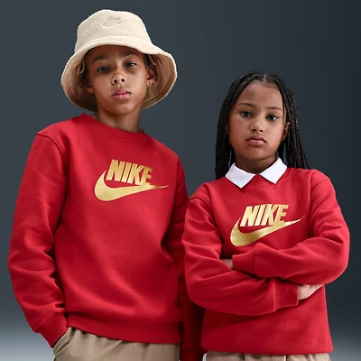 Nike Sportswear Club Fleece Big Kids' Crew-Neck Sweatshirt