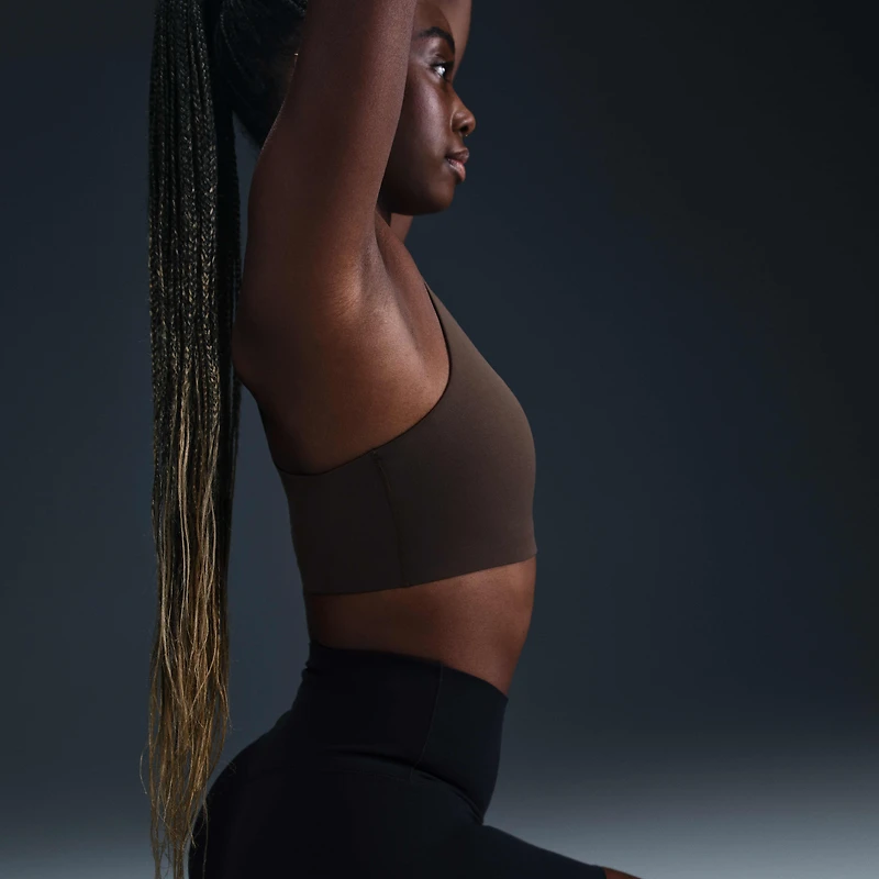 Nike Zenvy Asymmetrical Women's Light-Support Padded Sports Bra