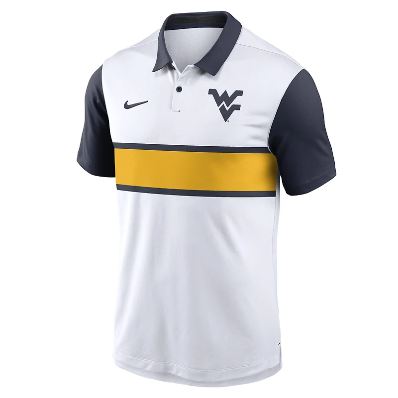 West Virginia Mountaineers Primetime Campus Vapor Men's Nike Dri-FIT College Polo