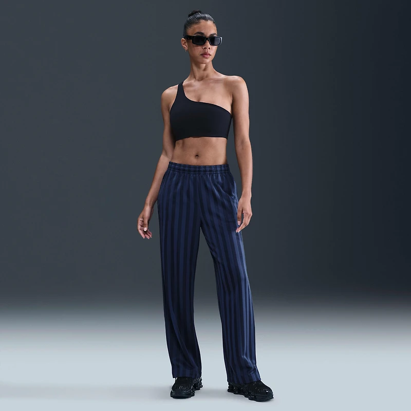Nike Sportswear Women's Mid-Rise Loose Jacquard Striped Track Pants