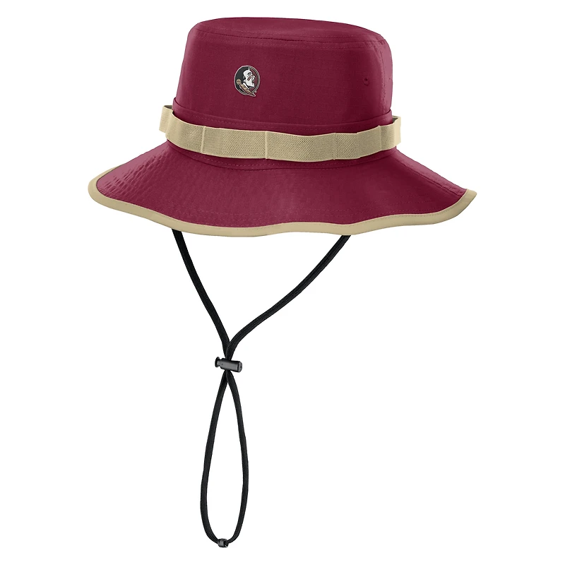 Florida State Sideline Apex Gameday Boonie Men's Nike Dri-FIT College Bucket Hat