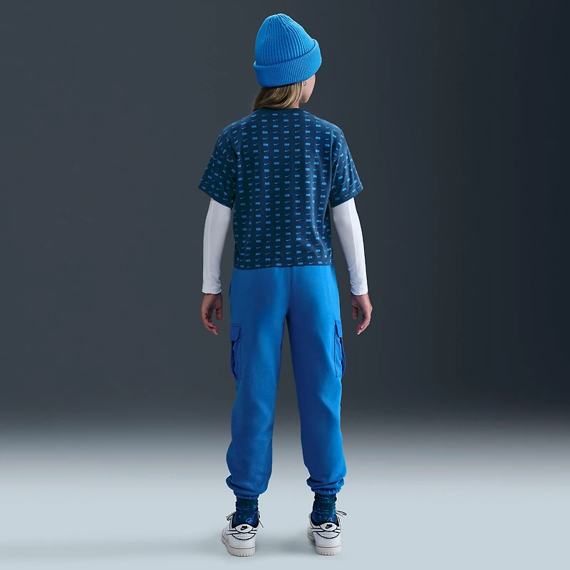 Nike x LEGO® Collection Girls' Cropped T-Shirt