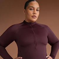NikeSKIMS Shine Women's Long-Sleeve Half-Zip Top