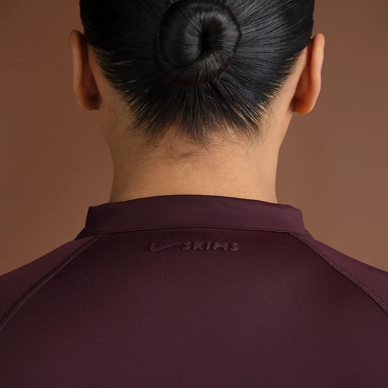 NikeSKIMS Shine Women's Long-Sleeve Half-Zip Top