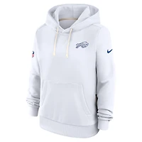 Buffalo Bills Rivalries Collection Sideline Women's Nike Dri-FIT NFL Pullover Hoodie