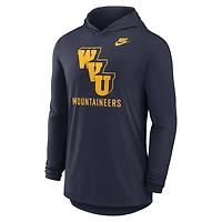 West Virginia Legacy Men's Nike Dri-FIT College Long-Sleeve Hooded T-Shirt