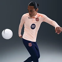 FC Barcelona Strike Third Men's Nike Dri-FIT Total 90 Soccer Knit Drill Top