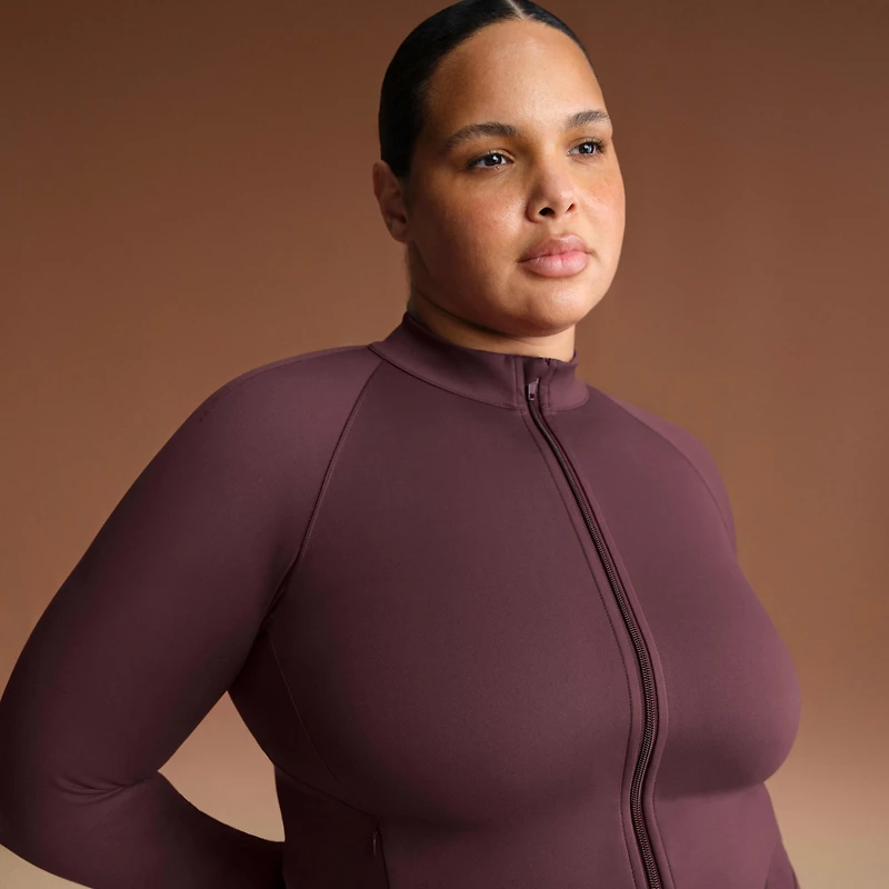 NikeSKIMS Matte Women's Mock-Neck Full-Zip Jacket