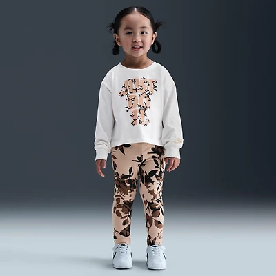Nike Toddler Printed Club Long Sleeve T-Shirt and Leggings Set