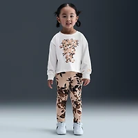 Nike Toddler Printed Club Long Sleeve T-Shirt and Leggings Set