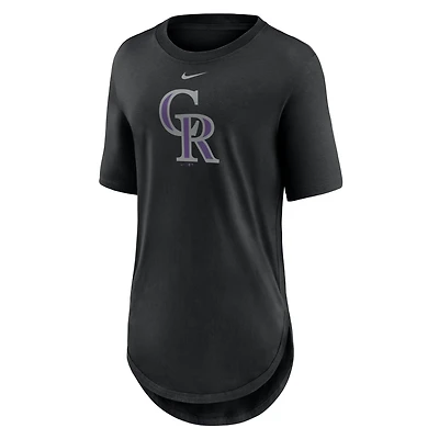 Colorado Rockies Mascot Outline Weekend Women's Nike MLB T-Shirt
