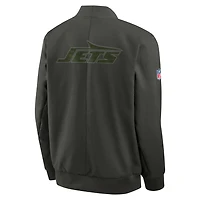 New York Jets Rivalries Collection Sideline Men's Nike NFL Full-Zip Bomber Jacket