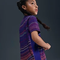 FC Barcelona Academy Pro Home Big Kids' Nike Dri-FIT Soccer Pre-Match Short-Sleeve Top