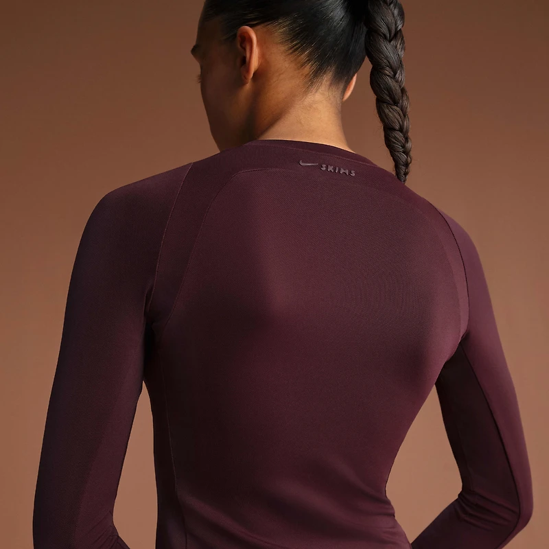 NikeSKIMS Airy Women's Long-Sleeve Crew-Neck Top