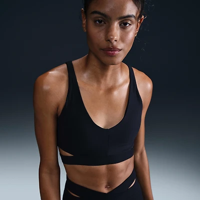 Nike Zenvy Rib Women's Light-Support Padded Sports Bra