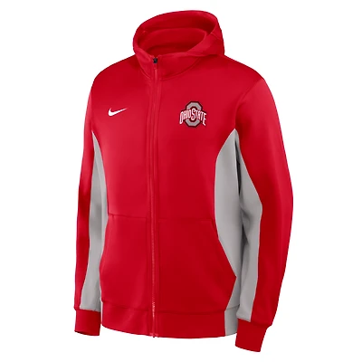 Ohio State Game Men's Nike Dri-FIT College Full-Zip Hooded Jacket
