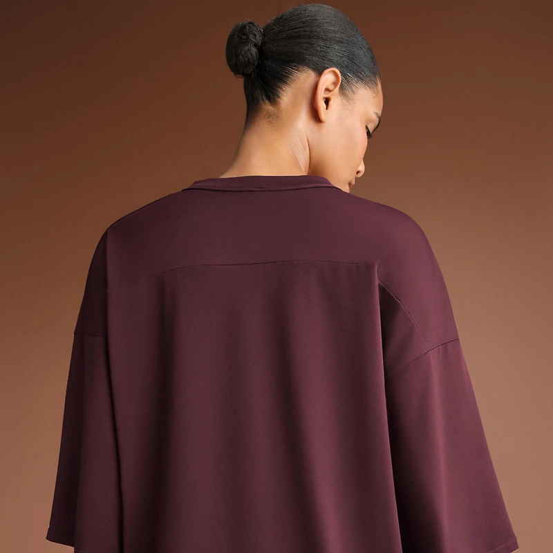 NikeSKIMS Airy Women's Oversized V-Neck T-Shirt