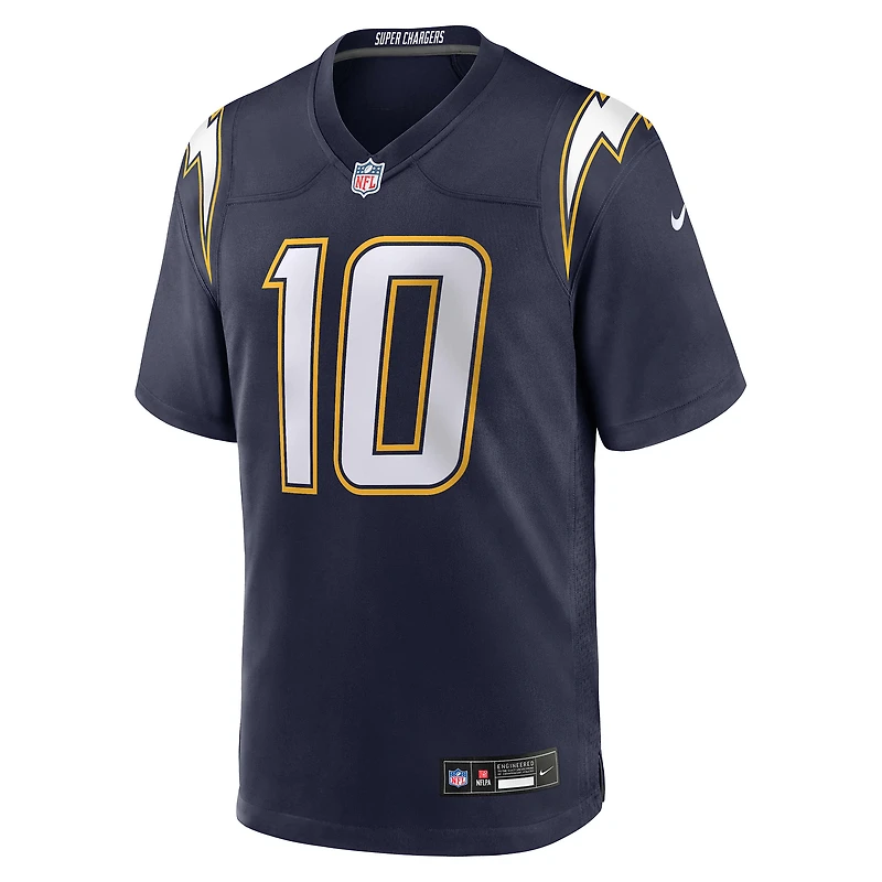 Quentin Johnston Los Angeles Chargers Men's Nike NFL Game Jersey