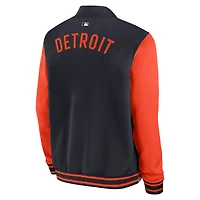 Detroit Tigers Authentic Collection Dugout Men's Nike MLB Full-Zip Bomber Jacket