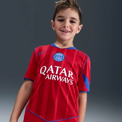Paris Saint-Germain 2025/26 Stadium Third Big Kids' Nike Dri-FIT Total 90 Soccer Replica Jersey