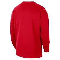 Memphis Grizzlies Courtside City Edition Men's Nike NBA Max90 Long-Sleeve T-Shirt