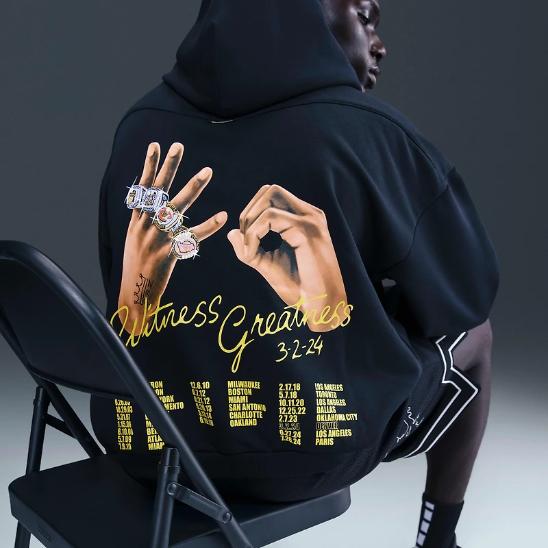 LeBron Standard Issue "Uncharted" Men's Therma-FIT Basketball Hoodie