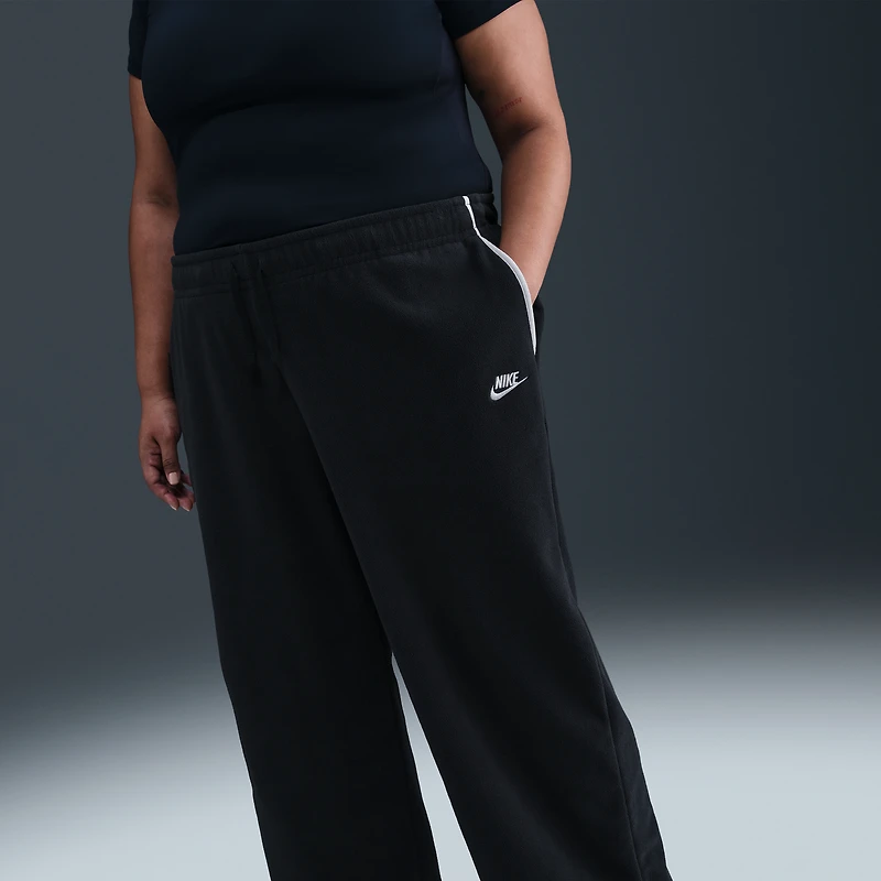 Nike Sportswear Club Fleece Women's Mid-Rise Wide-Leg Cozy Pants
