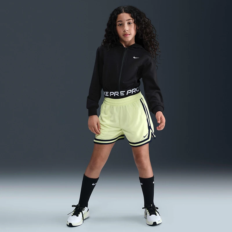 Nike Pro Fleece Big Kids' (Girls') Dri-FIT Full-Zip Hoodie