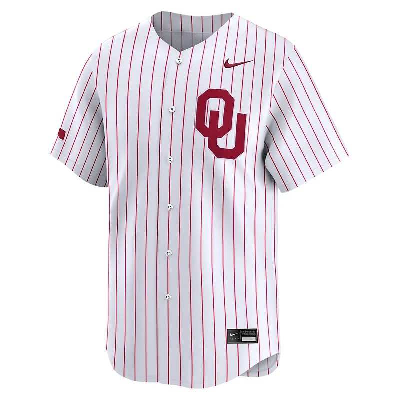 Oklahoma Sooners Men's Nike College Limited Baseball Jersey