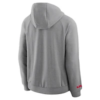 Ohio State Courtside Basketball Practice Men's Nike Dri-FIT Pullover Hoodie
