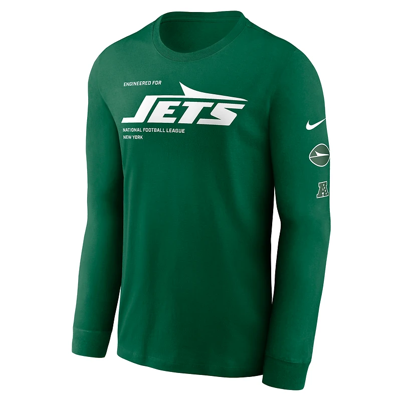 New York Jets Play To Win Essential Men's Nike NFL Long-Sleeve T-Shirt