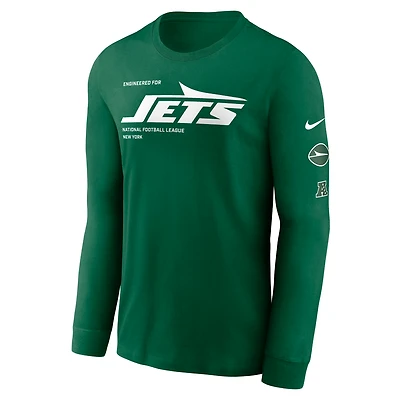 New York Jets Play To Win Essential Men's Nike NFL Long-Sleeve T-Shirt