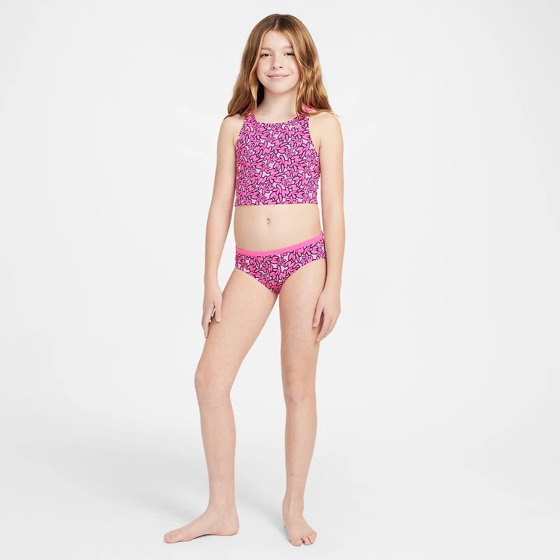Nike Swim Big Kids' (Girls') Spiderback Midkini Set