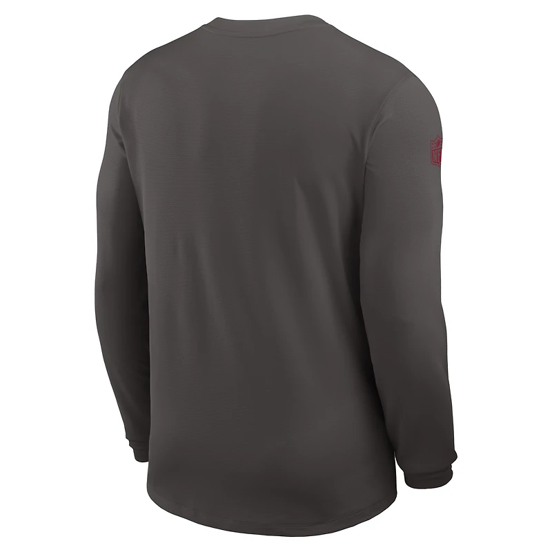 Tampa Bay Buccaneers Sideline Coach Men's Nike Dri-FIT NFL Long-Sleeve Top