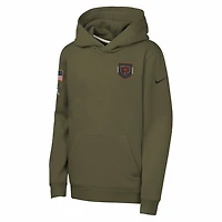 Nike Club Fleece NFL Chicago Bears Big Kids' "Salute to Service" Pullover Hoodie