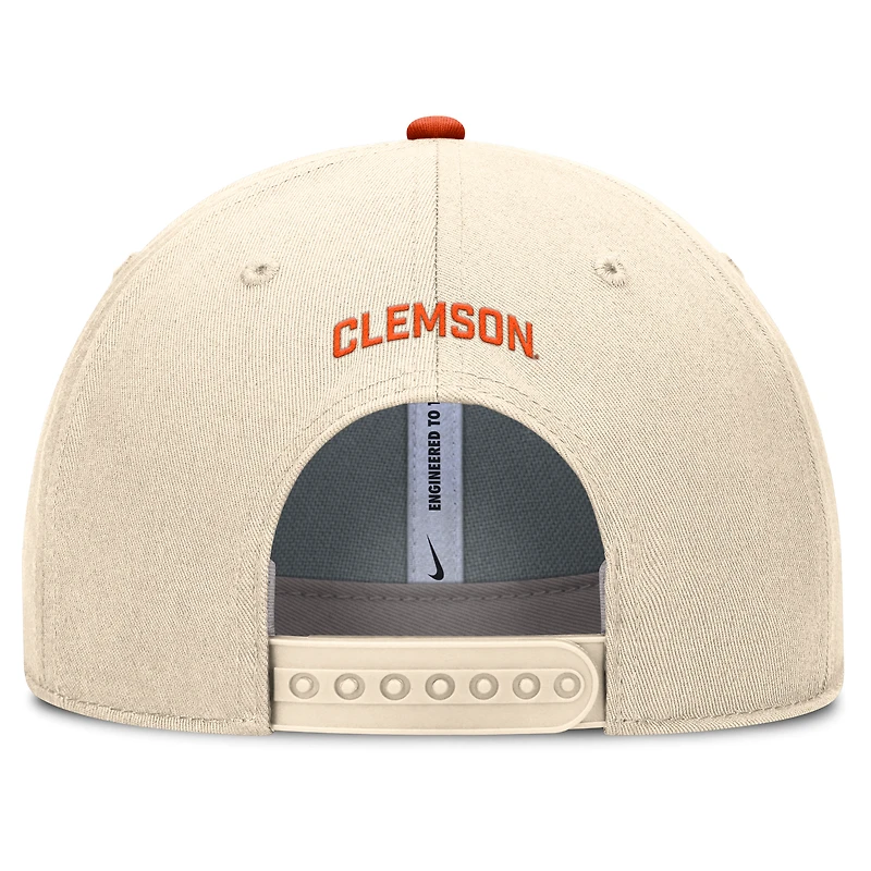 Clemson Primetime Rise Men's Nike Dri-FIT College Trucker Adjustable Hat
