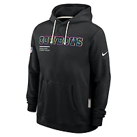 Dallas Cowboys Crucial Catch Sideline Men's Nike Dri-FIT NFL Pullover Hoodie
