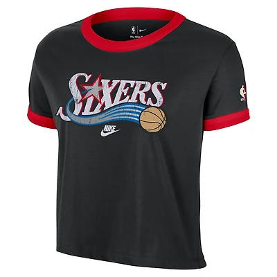 Philadelphia 76ers Essential Hardwood Classics Women's Nike NBA T-Shirt