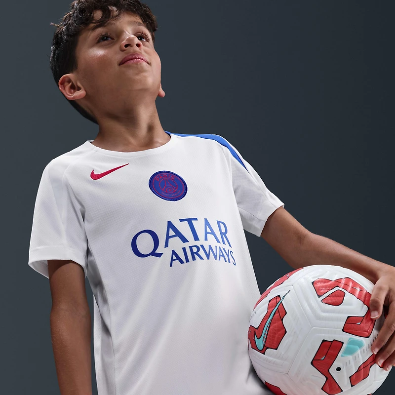 PSG Strike Third Big Kids' Nike Dri-FIT Total 90 Soccer Knit Top