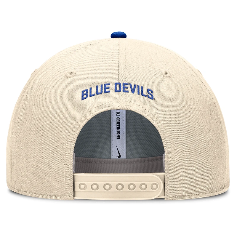 Duke Primetime Rise Men's Nike Dri-FIT College Trucker Adjustable Hat