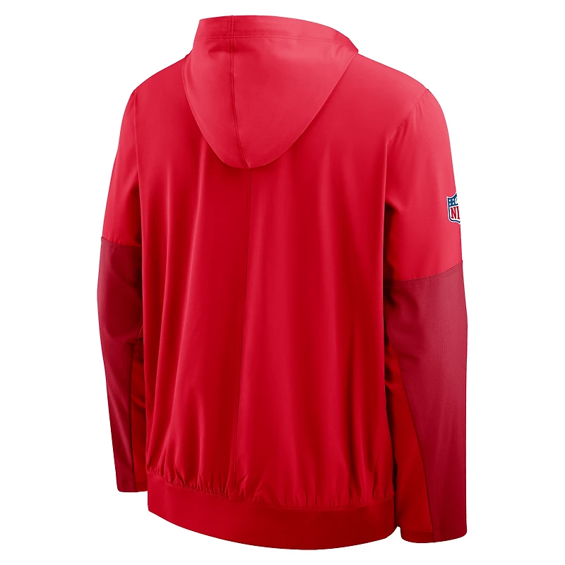 Kansas City Chiefs Well Rounded Anorak Men's Nike NFL 1/2-Zip Hooded Jacket
