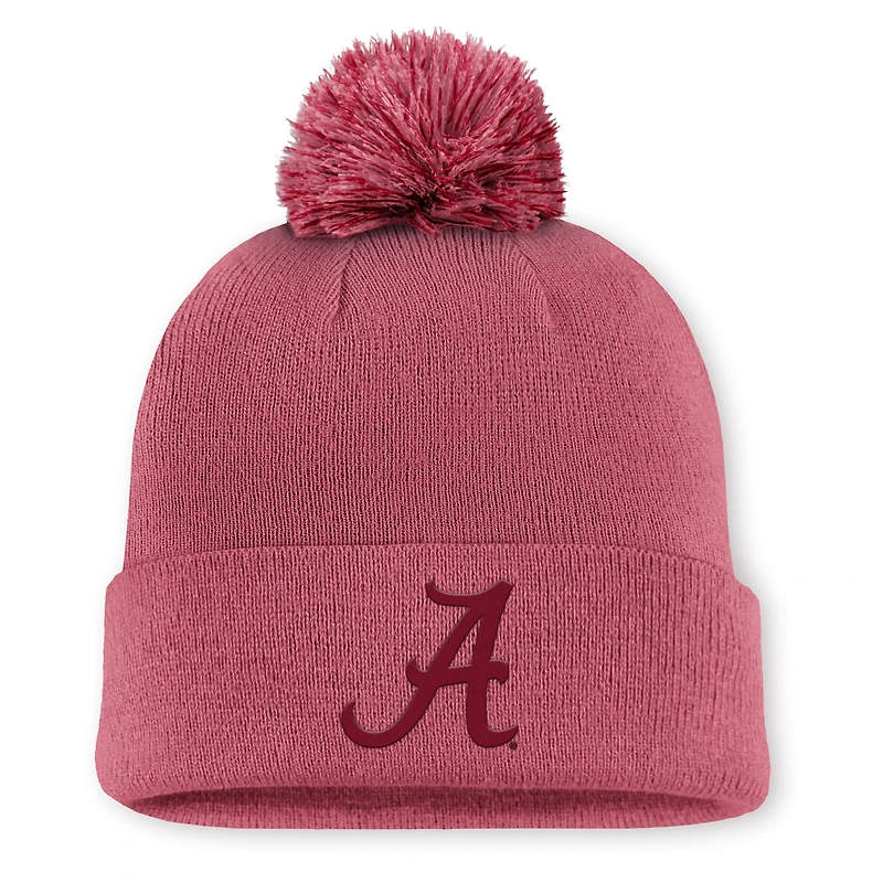 Alabama Primetime Campus Toned Men's Nike College Cuffed Pom Beanie