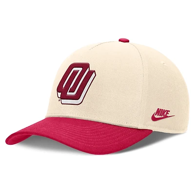 Oklahoma Primetime Rise Academic Men's Nike Dri-FIT College Adjustable Hat